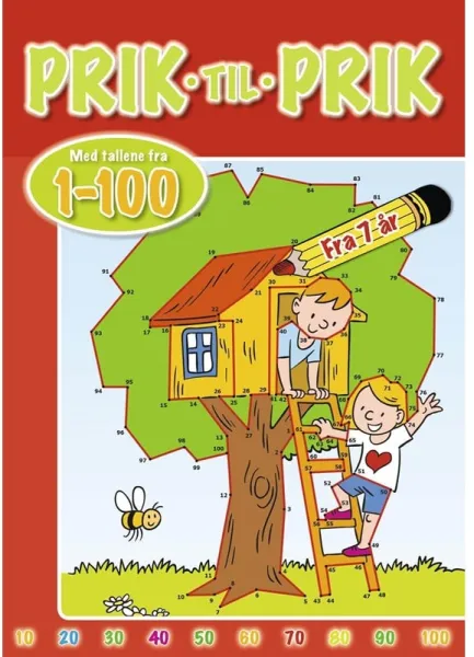 Pisteestä pisteeseen: 1-100 (Leikkitalo - Harrastevihko) - Kirja - Suomi
