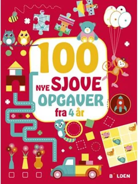 100 UUTTA hauskaa tehtävää - 4-vuotiaasta alkaen - Harrastus - pehmeäkantinen