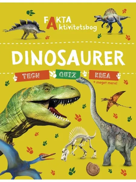 Dinosaurustietokirja lapsille: Dinosaurukset - Lastenkirja - vihkonen