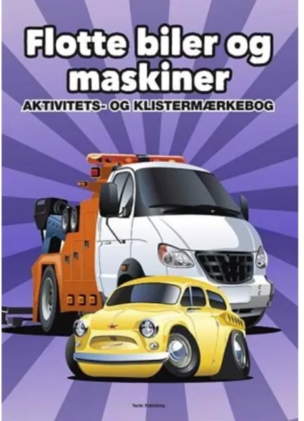 Tactic Games Upeat autot ja koneet - aktiviteetti- ja tarrakirja