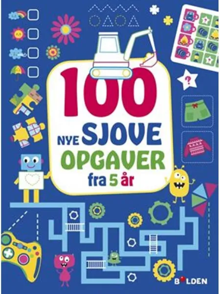 100 UUTTA hauskaa tehtävää - 5-vuotiaasta alkaen - Harrastus - pehmeäkantinen