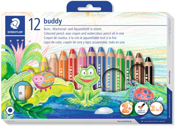 Värikynä Buddy chunky 3i1 (12)
